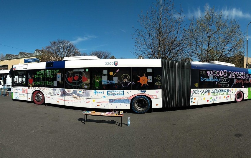 Szczecin. Autobus linii B w maseczce wyjedzie w trasę 