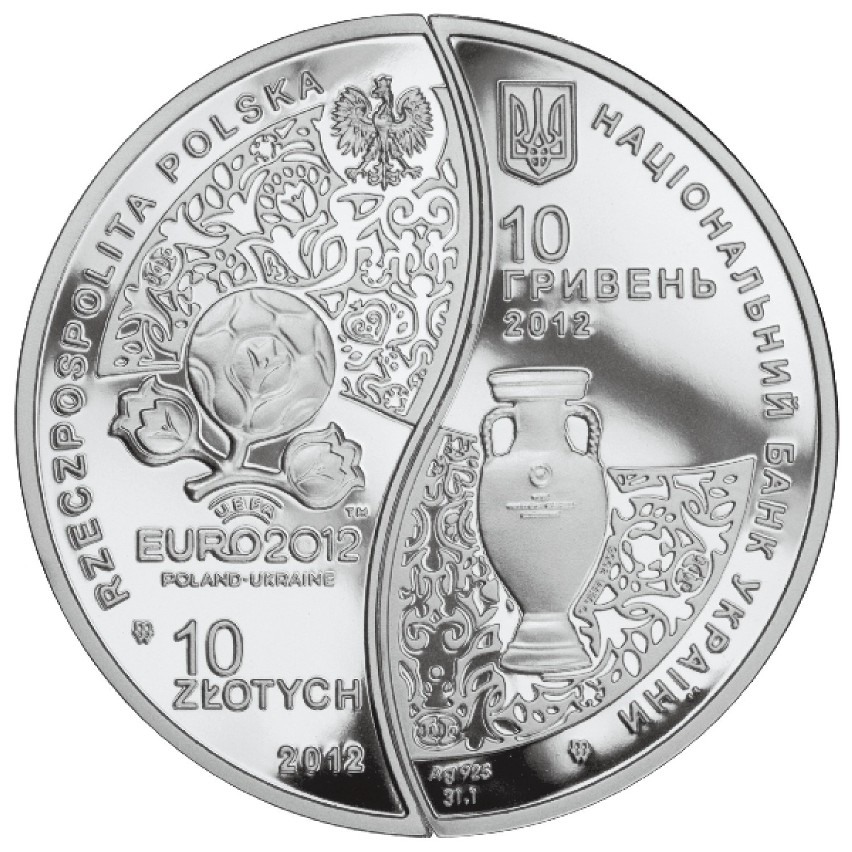 Monety na Euro 2012