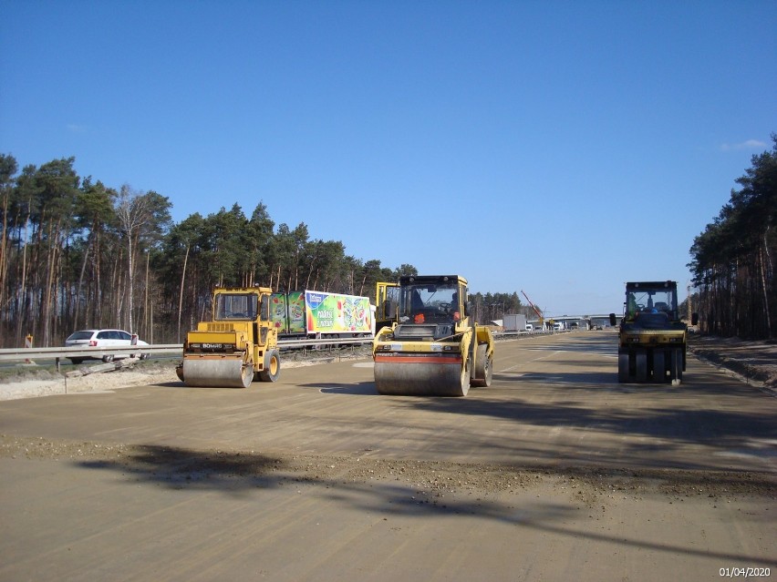 Budowa autostrady A1 Radomsko - granica województwa