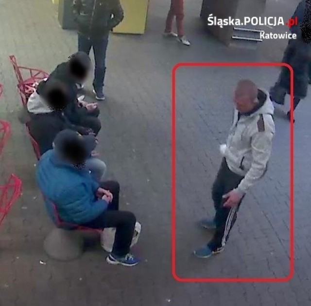 Katowicka policja poszukuje mężczyzny podejrzewanego o pobicie na dworcu autobusowym w Katowicach