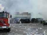 Pożar na terenie firmy Intereko w Opolu