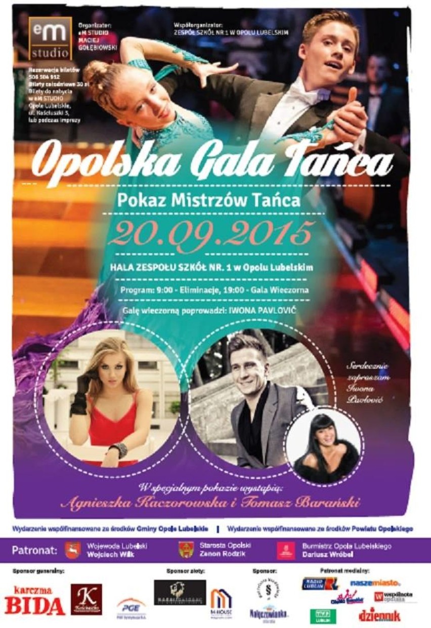 Opolska Gala Tańca 2015. Pokaz mistrzów tańca