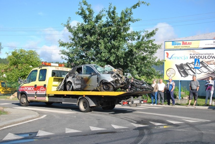 Wypadek w Dąbrówce Leśnej