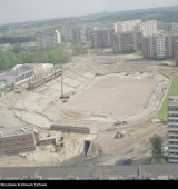Jastrzębie pod koniec lat 80. Trwała budowa Stadionu Miejskiego. Diament dopiero co powstał, a kopalnia Zofiówka była Manifestem Lipcowym