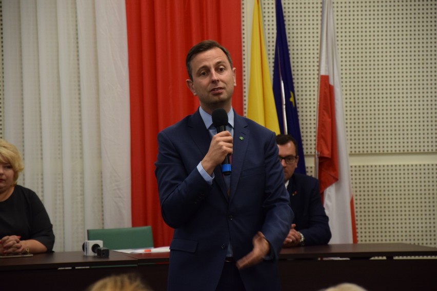 Kosiniak-Kamysz w Sokółce. Przyjechał dać wsparcie w wyborach burmistrz Ewie Kulikowskiej (zdjęcia)