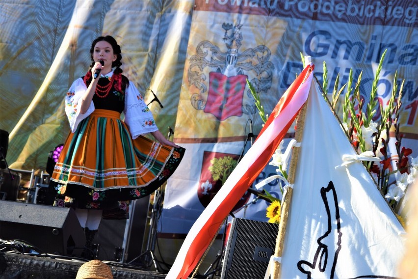 Julia Gapińska wystąpiła podczas ostatnich Dożynek Powiatu...