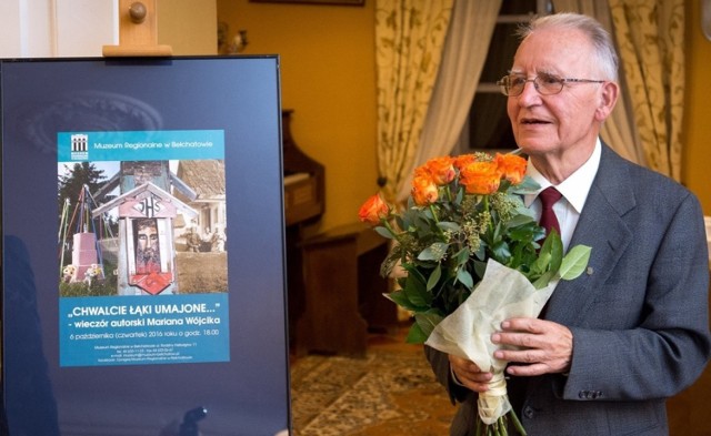 Marian Wójcik urodził się w 1934 roku. W 2014 roku został uhonorowany tytułem "Zasłużony dla Powiatu Bełchatowskiego".