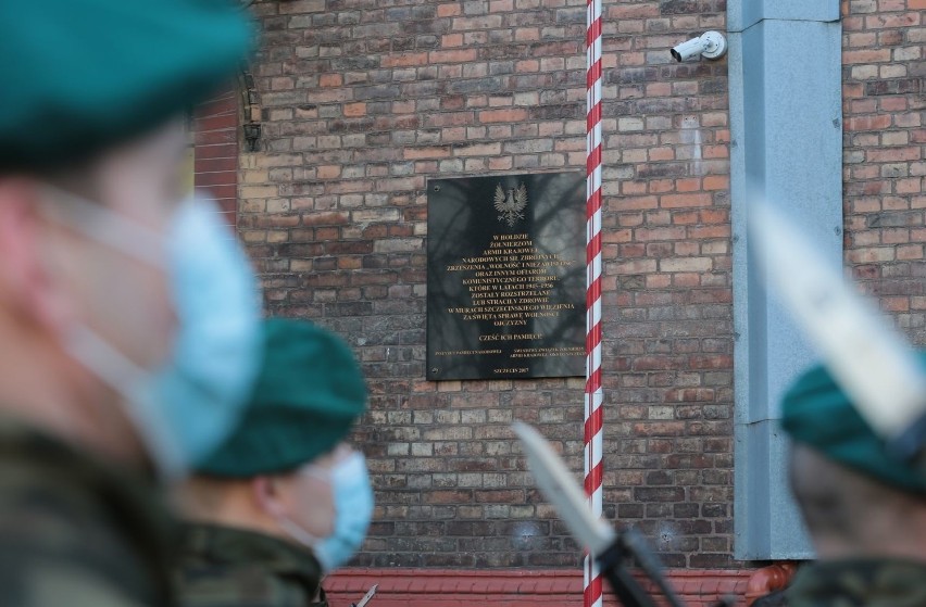 Odsłonięcie muralu "Kaszubska 28" i inne uroczystości upamiętniające Żołnierzy Wyklętych w Szczecinie