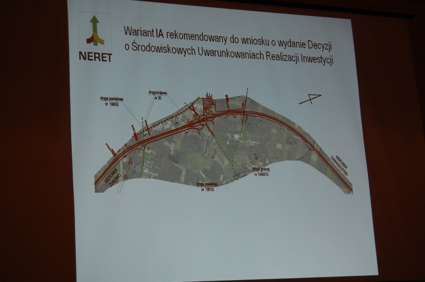 Wariant IA Obwodnicy Metropolitalnej Trójmiasta w rejonie Miszewa