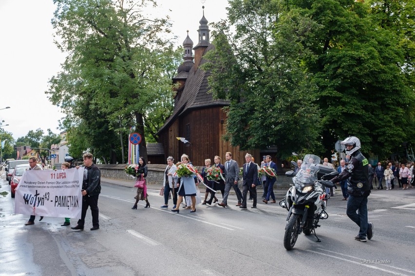 Uroczystości 79. rocznicy Rzezi Wołyńskiej na przy Kurhanie...