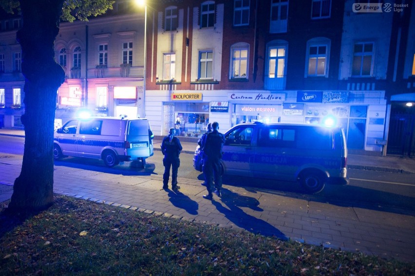 Policyjna akcja w czwartkowy wieczór w Słupsku.