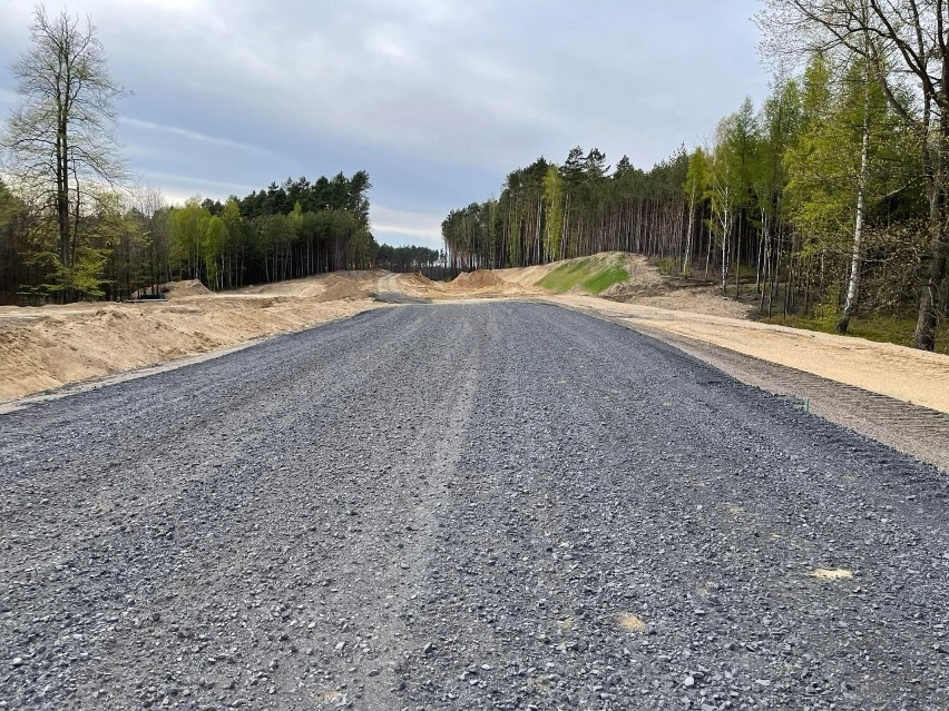 Tak powstaje obwodnica południowa Zielonej Góry (etap prac -...