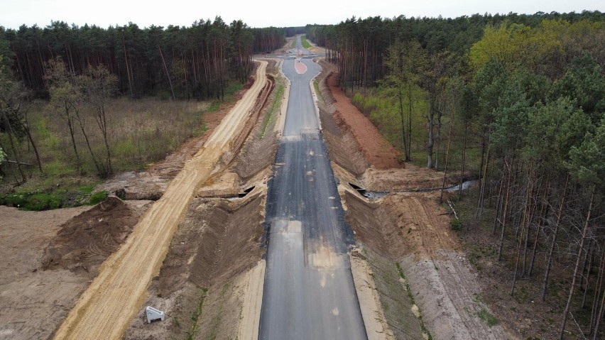 Tak powstaje obwodnica południowa Zielonej Góry (etap prac -...