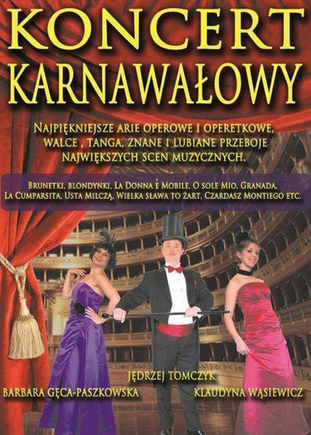 Najpiękniejsze arie operetkowe w DK Chwałowice