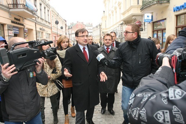 Zbigniew Ziobro w Nowym Sączu: 'rozpoczynamy objazd po kraju i budujemy nową formację' [ZDJĘCIA]