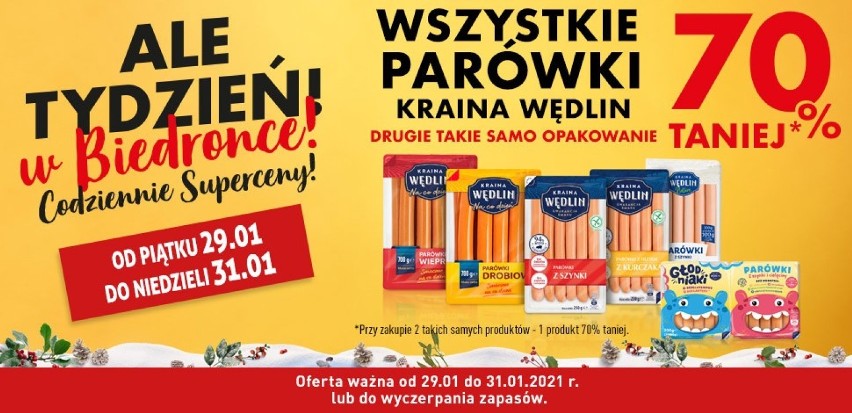 Biedronka

Wszystkie parówki Kraina Wędlin - drugie takie...