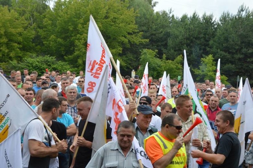 W poprzednich latach pracownicy spółek PGE protestowali...