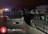 Wypadek na A4. Gigantyczne korki na obwodnicy Krakowa