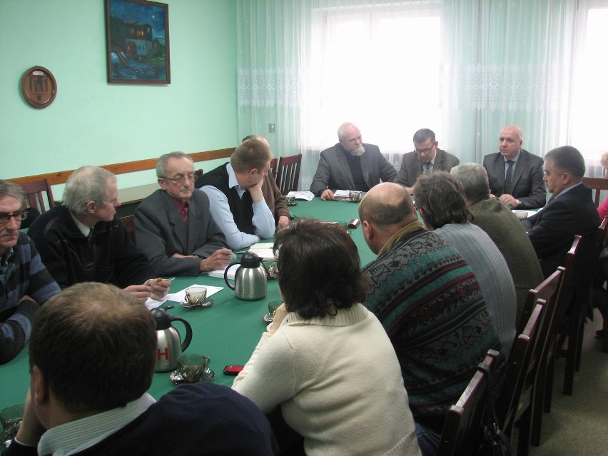 Dziś odbyło się spotkanie informacyjne w Krzepicach z przedstawicielami Śląskiego Zarządu Melioracji