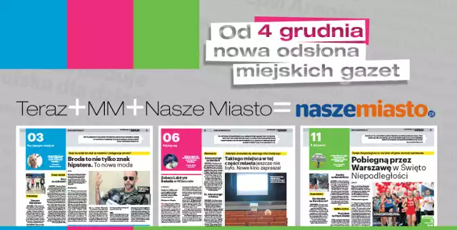 NaszeMiasto.pl w nowej odsłonie. Zobaczcie e-wydanie!