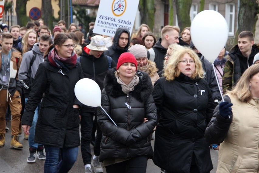 Marsz Białej Wstążki w Tczewie