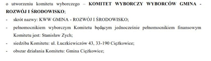 Wybory burmistrza Ciężkowic 2021. Zarejestrowano cztery komitety wyborcze. Kto będzie kandydował na burmistrza?