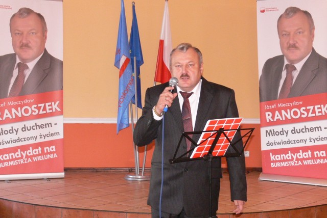 Józef Ranoszek był jednym z siedmiu kandydatów na ratusz w 2010 r.
