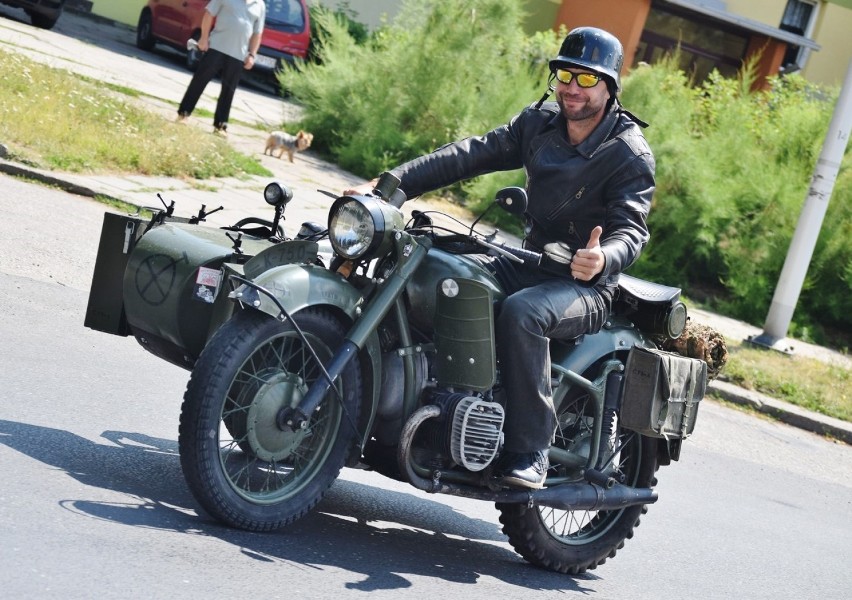 Sieradzki Piknik Motocyklowy 2019. Parada ulicami miasta (zdjęcia)