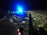Wypadek na drodze S5 niedaleko Żnina. "Kia uderzyła w skarpę w Czewujewie". Policja wyjaśnia sprawę