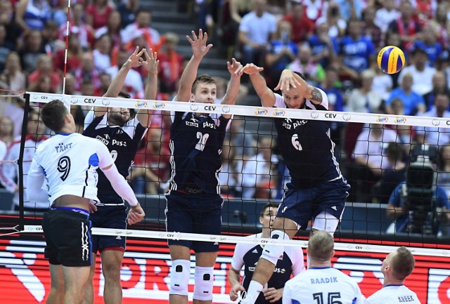 28.08.2017 gdansk ergo arena eurovolley mezczyzn w pilce siatkowej siatkowka mistrzostwa europy  reprezentacja  mecz polska estonia
fot. sylwia dabrowa / polska press