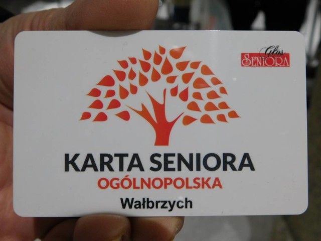 Karta Seniora od niedawna wydawana jest też w Wałbrzychu