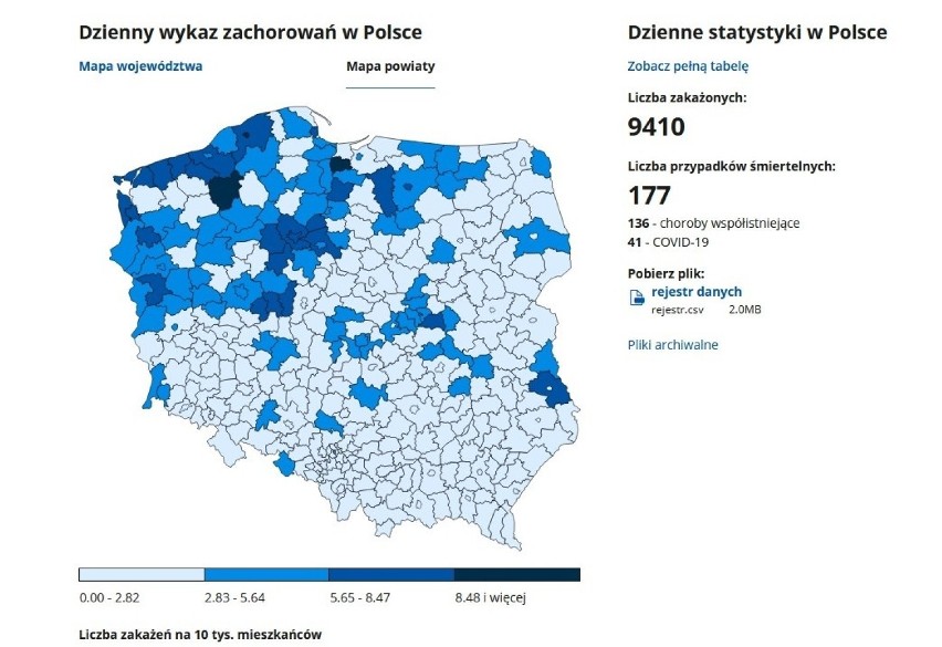 Koronawirus w Polsce - 10.01.2021