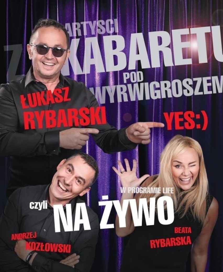 Artyści z Kabaretu Pod Wyrwigroszem wystąpią w Grójcu