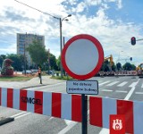 Ulica Łódzka zamknięta na 2 miesiące. Trwają prace nad torowiskiem 