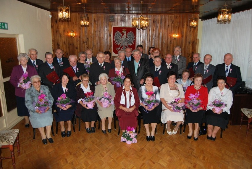 Pary z gminy Ciasna świętowały jubileusz 50-lecia pożycia małżeńskiego