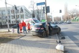Wrocław. Dwa auta zderzyły się na ul. Zachodniej (ZOBACZ ZDJĘCIA)