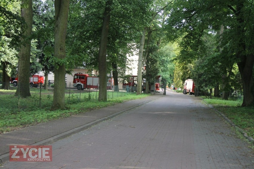 Zadymienie w DPS w Baszkowie. Interweniowali strażacy. Mieszkańcy sami opuścili obiekt [ZDJĘCIA]      