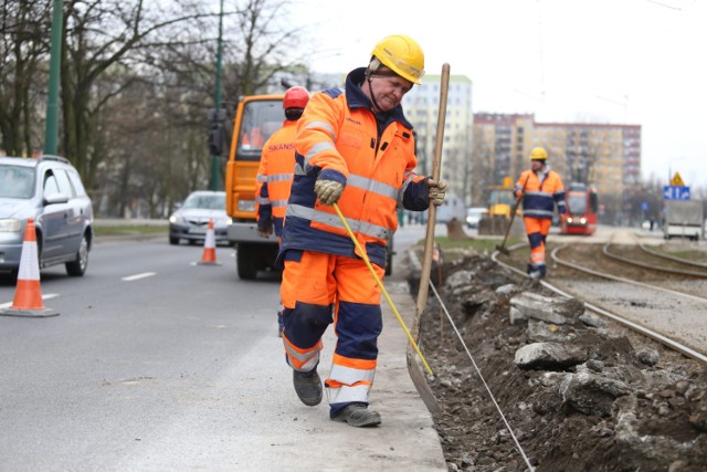 W Sosnowcu cały czas trwa wymiana torowisk