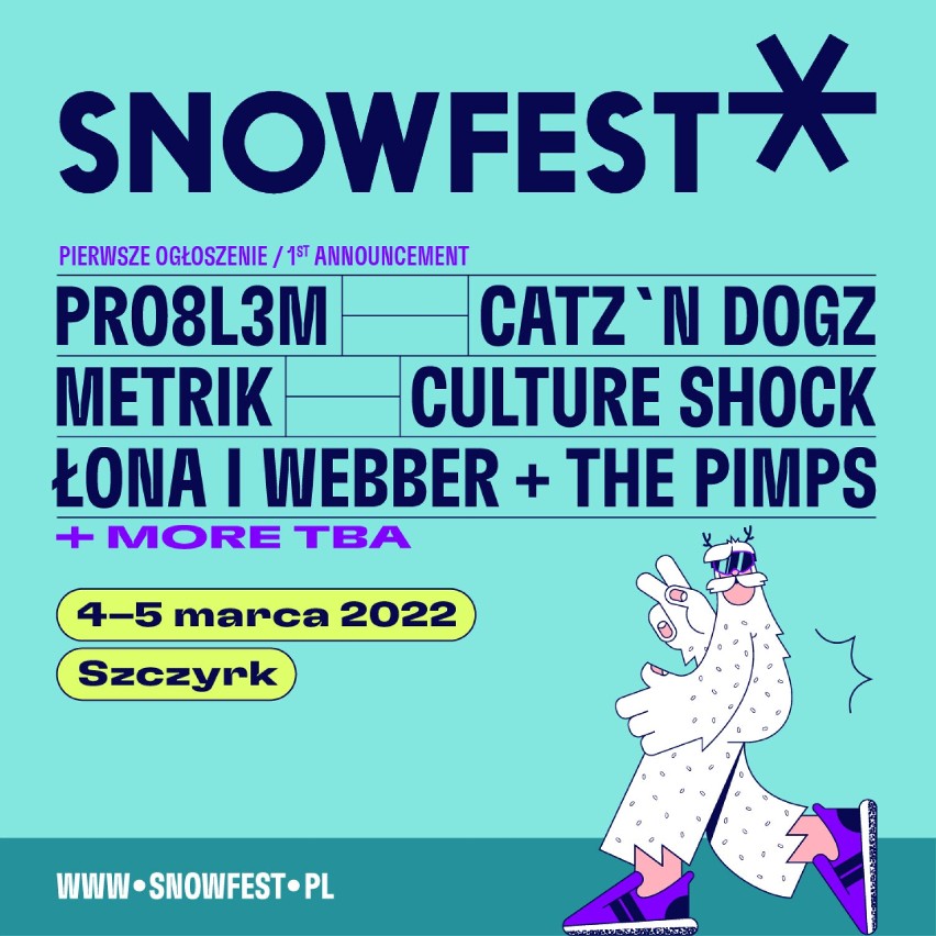 SnowFest Festival odbywa się w Szczyrku na terenie...