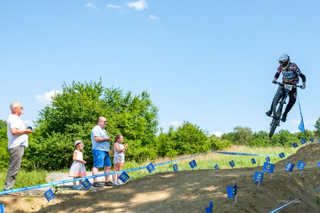 Pierwsze zawody w Bike Park Marcinka w Tarnowie