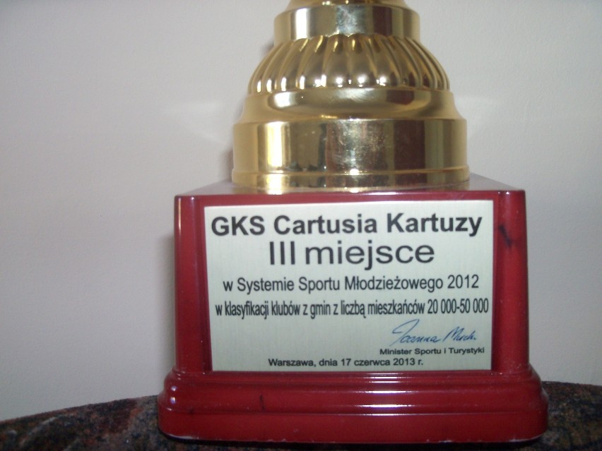 GKS Cartusia Kartuzy trzecim klubem w Polsce