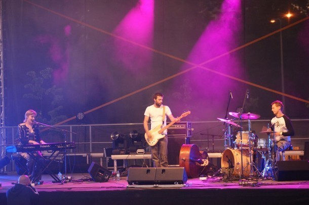 Gaba Kulka z zespołem wystąpiła w ubiegłym roku na scenie amfiteatru w parku Faktoria