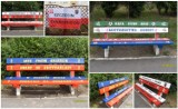 Mieszkańcy os. Zawadzkiego pomalowali ławki z okazji EURO 2012. To się nazywa kibicowanie!