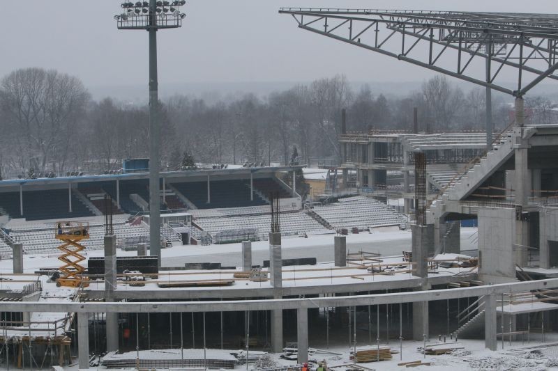 Budowa stadionu Górnika Zabrze