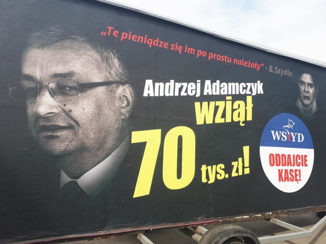 Akcja PO przed wizytą premiera Mateusza Morawieckiego w Krakowie