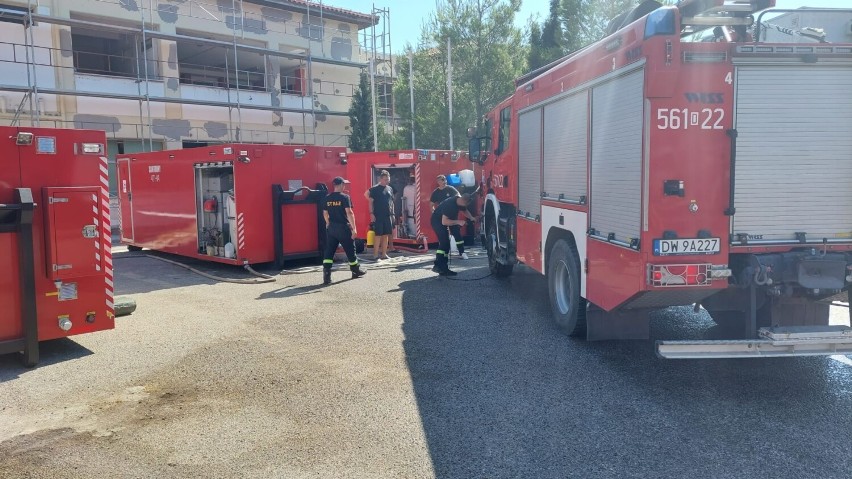 Kończy się Misja Grecja 2021. Polscy strażacy wyruszyli w podróż do domu