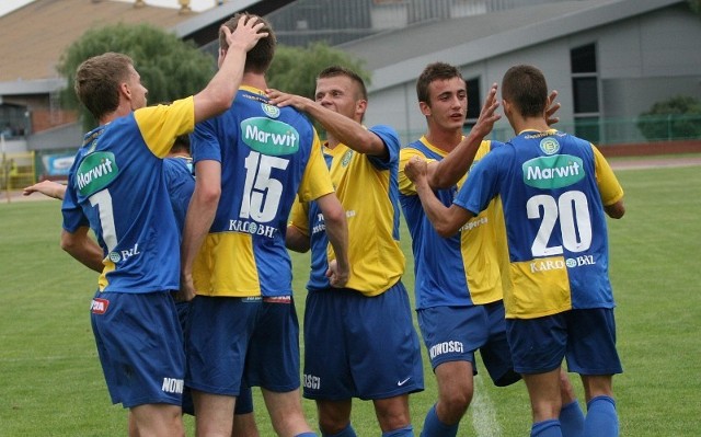 Zdjęcie z meczu Elana-Bałtyk rozegranego w Toruniu 7.08.2011.