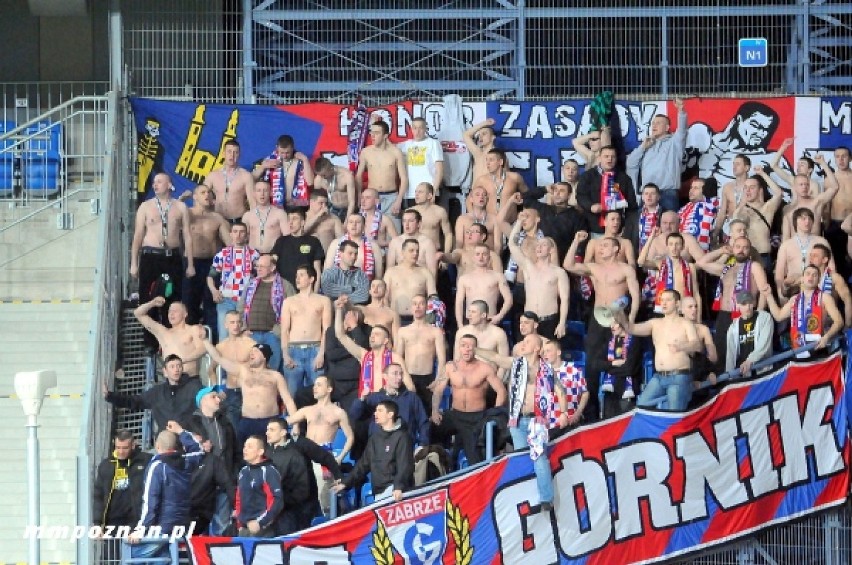 Środowy mecz Lecha z Górnikiem Zabrze obejrzało 14 tysięcy...