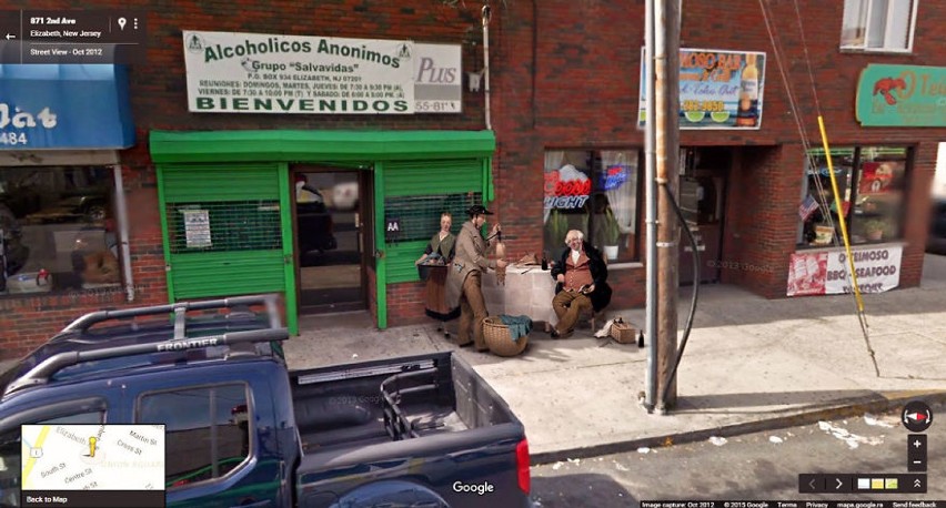 Znane obrazy w Google Street View? Zobacz niesamowite...