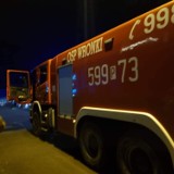 Strażacy we Wronkach Nowy Rok witali będąc w akcji. Dwa zdarzenia w krótkim czasie [FOTO]